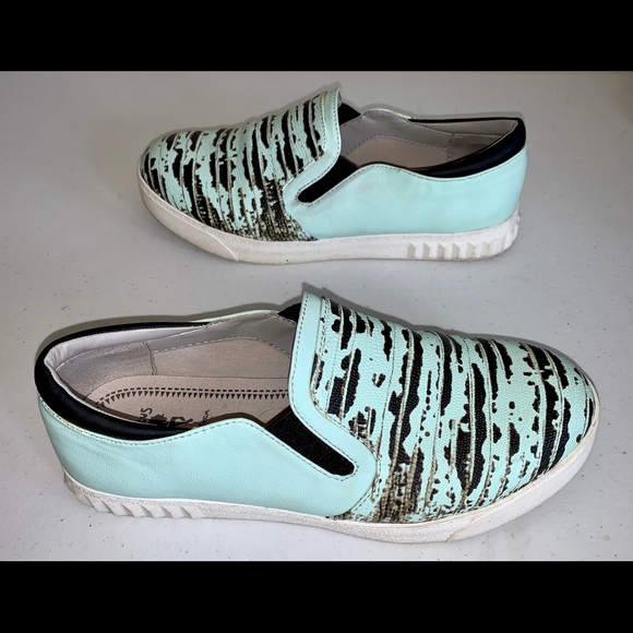 Sam Edelman Circus “Cruz” Black Mint Green 7.5 M. - Picture 5 of 7